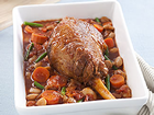 ROAST GOAT WITH VEGETABLES